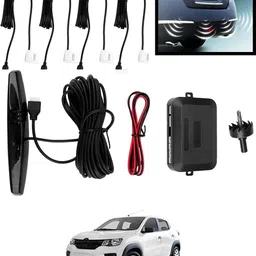 White 4pcs Compact Design Reverse Parking Sensor For Vehicle-172 Universal White Car Safety Parking Camera 4 Pcs-172 Parking Sensor-image-92