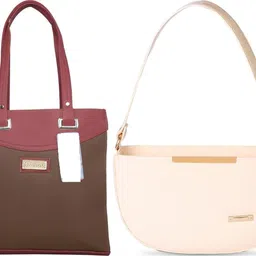 Women Tan, Pink Messenger Bag-image-36