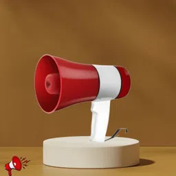 frony Handheld Megaphone with Siren, Microphone & Rechargeable for Outdoor EventsA181 Megaphone Portable Megaphone Siren Loudspeaker Function &Long Battery BackupQ181 Outdoor PA System-picture-10