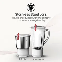 crompton Life Essential Series 500 W Juicer Mixer Grinder image 2