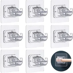sneh sales sneh wall hook mop holder pack of 8 Hook 1 image 2