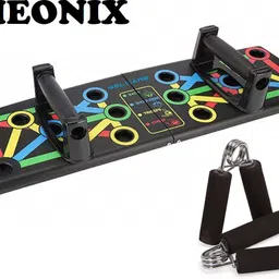Fitness Combo Of Push Up Board With 2 Foam Hand Gripper Fitness Accessory Kit Kit-image-6