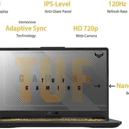 ASUS TUF Gaming A17 AMD Ryzen 7 Octa Core 4800H - (16 GB/1 TB HDD/256 GB SSD/Windows 10 Home/6 GB Graphics/NVIDIA GeForce GTX 1660 Ti/120 Hz/80 W) FA706IU-H7220T Gaming Laptop image 3