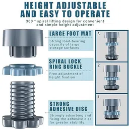 opriq Washing Machine, Air Cooler, Water Cooler, Refrigerator Material Plastic, Rubber, Polyester image 3