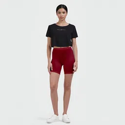 emi Solid Women Red Tights-picture-18