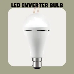 guggu 15W Emergency Inverter Bulb, Rechargeable Emergency Led Bulb For Power CutsT293 4 hrs Bulb Emergency Light image 1