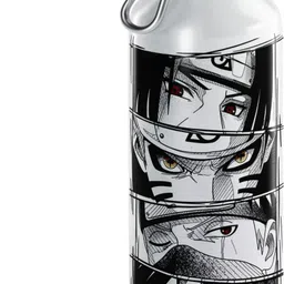 printwala Itachi Uchiha Premium Sipper Bottle for Anime Fans – Durable & Stylish 600 ml Water Bottle image 2