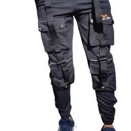 mindsart genz Men Striped Black Track Pants-picture-10