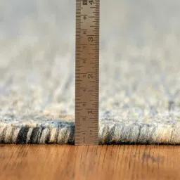 Indigo Wool Abstract 7' x 5' Hand tufted Carpet By Kaleen India image 5