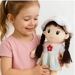 athravtoys Soft doll for kids Plush Stuffed Toy Colorful Dress cute gift for girls_A15 - 40 cm-picture-10