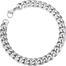 anvika Stainless Steel Silver Bracelet-picture-11