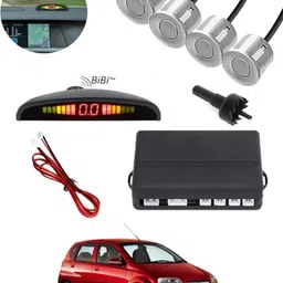 autofetch Universal 4 Silver Reverse Parking Sensor-AF25N959 Universal 4 Silver Reverse Parking Sensor-AF25N959 Parking Sensor-picture-37