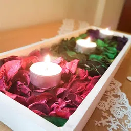 nimkar's Rose Petals Red Silk Rose Petals Flower Petals Red Rose Red Rose Artificial Flower-picture-14