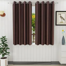 flipkart smartbuy 150 cm (5 ft) Polyester Window Curtain (Pack Of 2)-picture-22