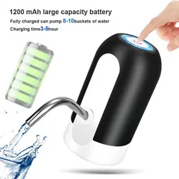 sarchase Water Dispensers Pump for 20L Bottles – One-Touch Electric USB Charging Bottom Loading Water Dispenser image 4