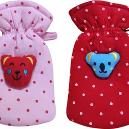 sarvatapana Soft Hosiery Baby Feeding Bottle Cover|Cute Cartoon & Dotted Design for 60-125ML-picture-19