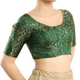 vamas-the designer blouses Round Neck Women Blouse image 4