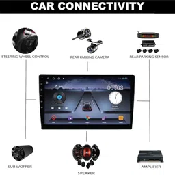 volmax 9 inch TS9 Car Android 2GB/32GB With AHD Camera For Old I20 Car Stereo image 3
