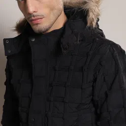 campus sutra Men Checkered Casual Jacket image 5