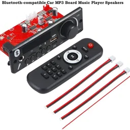 sg flash Audio Board Bluetooth compatible Car MP3 Music Player Speaker Power Supply Power Supply Electronic Hobby Kit image 3