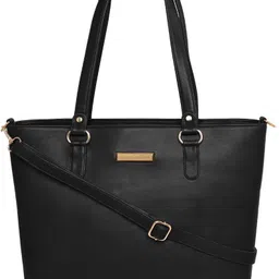Women Black Tote - Mini-image-22