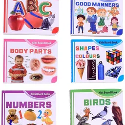 homeshopeez Pocket Book Set Of Alphabets, Good Manners, Body Parts, Shapes and Colors, Birds, Numbers.-picture-10