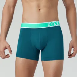 xyxx Volt IntelliSoft TENCEL Micro Modal Solid Men Green Trunk Solid Men Trunk image 3