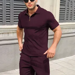 tripr Solid Men Track Suit image 3
