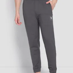 u.s. polo assn. Men Solid Grey Track Pants-picture-10