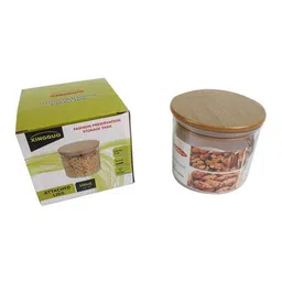 Plastic Brown Jar With Airtight Lid 500 Ml By Market 99 image 5