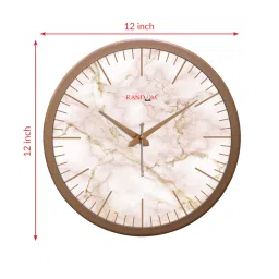 random Tic Toc Copper Plastic Wall Clock image 4