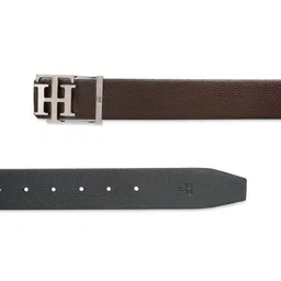 Tommy Hilfiger Men Textured Leather Reversible Belt image 5