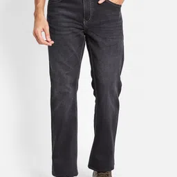 Octave Men Bootcut Light Fade Stretchable Cotton Jeans-picture-26