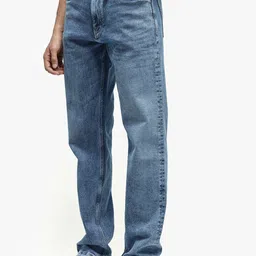 RARE RABBIT Men Comfort Highly Distressed Light Fade Stretchable Jeans image 4