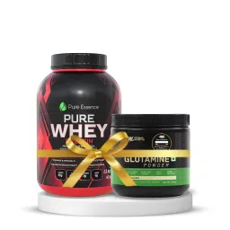 Pure Nutrition Whey Protien 2Kg & Optimum Nutrition (ON) L-Glutamine Powder 250g Unflavoured | Pack of 2 Combo-image-52