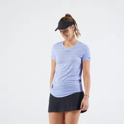 artengo Women's Lightweight Tennis T-Shirt TTS Light - Lavender Blue-picture-18