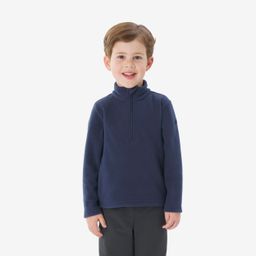 quechua Kids’ warm hiking jacket MH100 Half Zip - 2-6 years - Navy Blue-picture-6