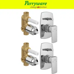 parryware Euclid concealed Diverter Body with Concealed Upper Part set of 2 pic 396 Faucet Set-picture-25