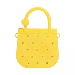 2xBeach Tote Bag Handbag Easy to Clean Portable Beach Bag for Boat Summer Yellow Clothing, Shoes & Accessories Womens Handbags & Bags image 1