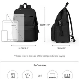 proarch Expandable Capacity and Water-Resistant Fabric Shoulder Bag For Daily Use Work Travel School Gift for Sister image 5