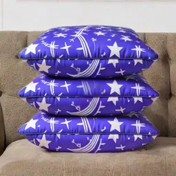 liponos LUXURY Polyester Fibre Abstract Sleeping Pillow Pack of 3-picture-45