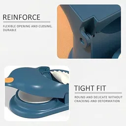 dhanyata Cold Dumpling Maker Ghughra Momos Maker Machine, Skin Press Mould Manual Dough Press image 2