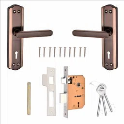 ampex Brass, Zinc Alloy, Gold Plated Matte Handlesets image 2