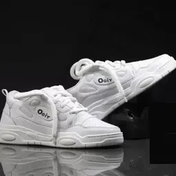 Xylus White Casual Training & Gym Walking Shoes Casuals For Men image 2