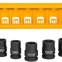 ingco HKISSD12101 10 pcs 1/2" Impact Socket Set image 4