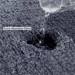 modern fab Microfiber Bathroom Mat image 5