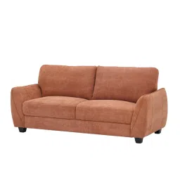 royaloak Austin American Fabric 3 Seater Sofa In Rust Orange Color image 5