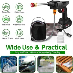 vachhal Cordless Portable Pressure Washer with 2 Rechargeable Battery Pressure Washer image 3