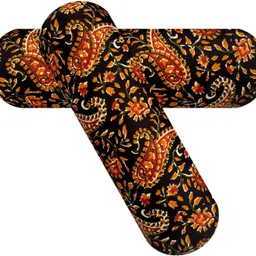 changers Microfibre Bolster Pack of 7 Floral Combo Set Of 5 Cushion And 2 image 3