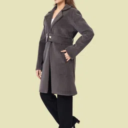 hanaby Women Solid Single Breasted Casual, Formal Blazer image 3